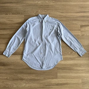 Camisa de vestir Polo Ralph Lauren calce clásico con botones azul para hombre 15 32/33 - Imagen 1 de 16