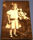 Cleveland, Ohio, 1928, an adorable little girl with her doll, Alex Somlo Studio