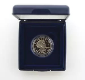 1999-P Proof Susan B Anthony Dollar with Box and COA - Picture 1 of 4