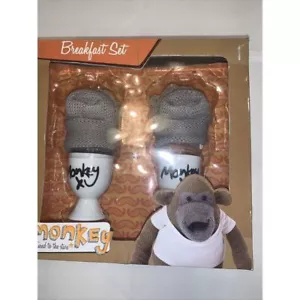 Most Famous Monkey Egg Cup and Cosy Duo Set - Picture 1 of 7