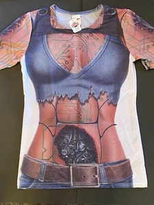 T-shirt robot donna vestibilità forma Lg nuova con etichette - Foto 1 di 4