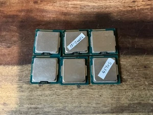 JOBLOT 6 x Intel Core i5 CPUs i5-2400S i5-3470S i5-3570S i5-4570S i5-4590S - Picture 1 of 1