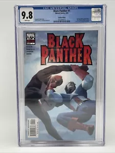 Black Panther # 1 CGC 9.8 04/05 Limited Edition Captain America App Esad Ribic - Bild 1 von 6