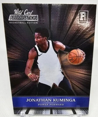 2021-22 Wild Card Alumination Jonathan Kuminga #ABC-4 RC Golden State Warriors  - Image 1 of 4