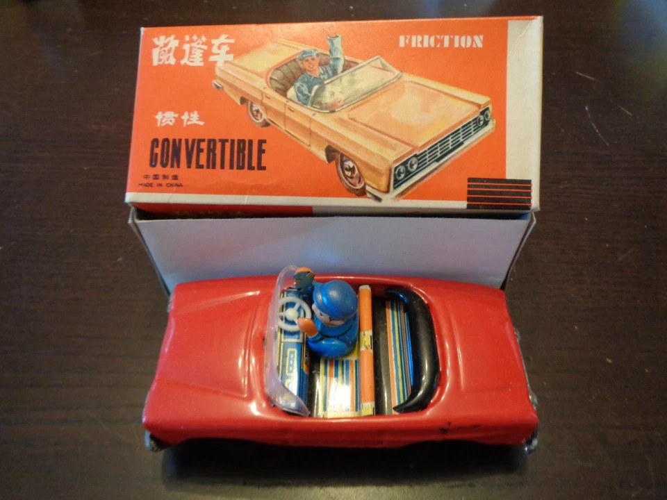 AUTOMODELLO CONVERTIBLE CON FRIZIONE (COD. MF 171) - BOX MADE IN CHINA NUOVO - Immagine 1 di 1