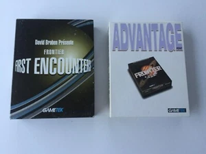 Lot pack Frontier Elite 1 & 2 II first encounter PC big box carton 3.5" disks - Imagen 1 de 7