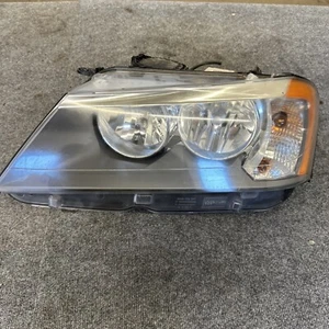 2011 2012 2013 2014 BMW X3 Halogen Headlight Driver Left Side OEM - Picture 1 of 7