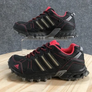 Adidas Sneaker Mens 6.5 Black Rockadia Athletic Trail Running Laced Up BY1792 - Picture 1 of 18
