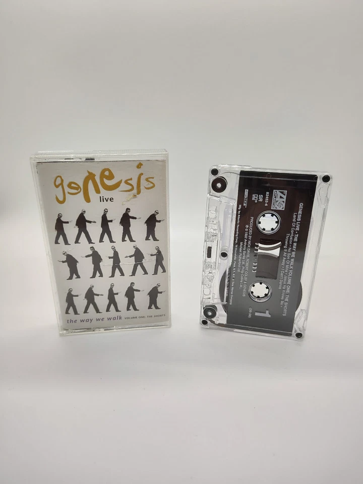 Genesis Live: The Way We Walk, Vol. 1 The Shorts 1992 Cassette Tape TESTED - Image 1 of 1