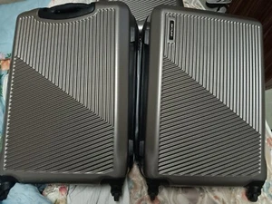 Skyline Hardside 4pc Luggage Set - Pewter - Picture 1 of 7