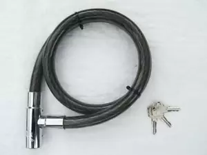 Strong Bike Lock with Keys 16MM (Bicycle Lightweight Heavy Duty Scooter Shed) - Picture 1 of 1