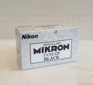 Nikon Binoculars Micron 7x15 Polo Prism type 7x15 M7x15 JAPAN NEW w/Tracking F/S - Picture 1 of 1