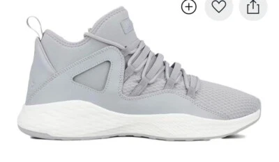 Tênis Nike Jordan Formula 23 cinza lobo tamanho masculino US11/JP29 quase em perfeito estado - Imagem 1 de 4