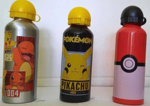 POKEMON Pikachu Aluflasche Flasche Trinkflasche 500ml Wasserflasche - Bild 1 von 5