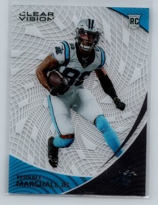 2021 Clear Vision Terrance Marshall Jr ROOKIE CARD #CVR-23 - Carolina Panthers
