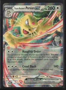 Pokemon TCG Destined Rivals - 150/182 Team Rocket's Persian ex - Holofoil NM - Bild 1 von 2