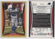 2008 Bowman Chrome Gold Refractor /50 Steve Smith #BC175