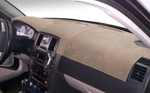 Mitsubishi Galant 2004-2012 No Nav Brushed Suede Dash Mat Cover Mocha - Foto 1 di 3