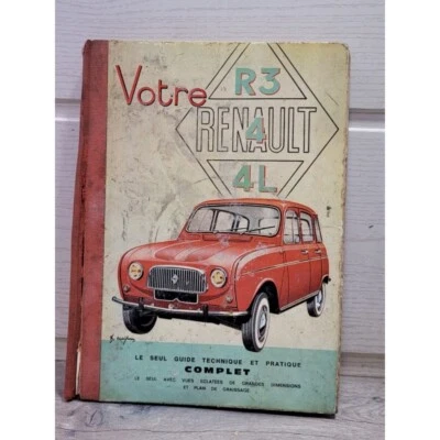 Renault R3 R4 - 1969 - Manuel Guide Technique et Pratique Entretien - Photo 1/4