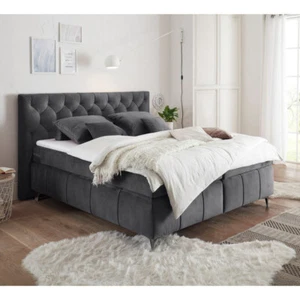 Klassisches Hotelbett Boxspringbett 180x200 cm PETARE-09  in 9 modernen Farben - Bild 1 von 19