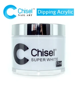 Scalpello immersione acrilico 2 in 1 polvere - SUPER BIANCO misura 12 oz NUOVO DI ZECCA - Foto 1 di 1