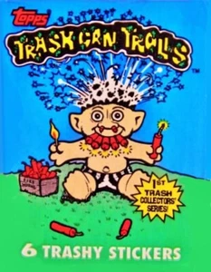 1992 TOPPS TRASH CAN TROLLS SINGLE STICKER TRADING CARDS - WITH FREE SHIPPING! - Picture 1 of 227