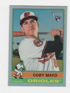 2025 TOPPS HERITAGE CROMO RIFRATTORE RC COBY MAYO BALTIMORE ORIOLES #340 - Foto 1 di 2