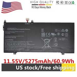 60.9Wh CP03XL Battery for HP Spectre X360 13 X360 13-ae000 13-ae011dx 13-ae012dx - Picture 1 of 3