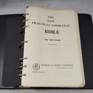 Fleming H. Revell Die neue praktische Loseblattbibel KJV Zweiter (2.) Druck. - Bild 1 von 12