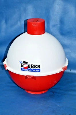 The Big Bobber Insulated Floating Cooler Fishing Beach Pool Party Boat Beer Soda - Image 1 of 4