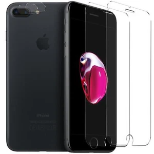 Pantalla Protección Lámina Para Apple IPHONE 7 Plus / 8 Cámara Cristal Gorilla - Imagen 1 de 7