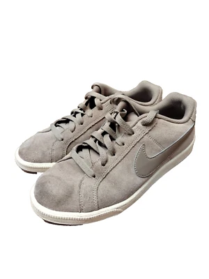 Nike Shoes Womens 8 Brown Court Royale Suede Sneakers Lace Up Low Top Athletic - Image 1 of 4