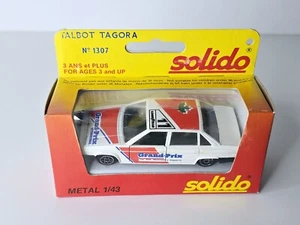 Solido - Talbot Tagora - Grand Prix #1307 - 1:43 Diecast - Picture 1 of 17