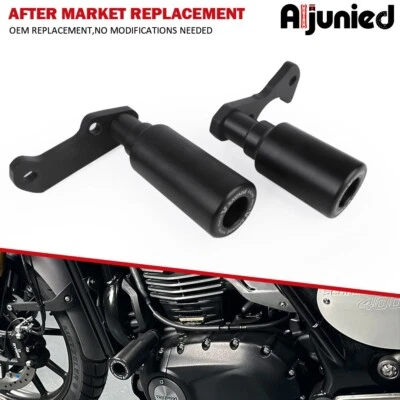 Protector protector contra choques para cuadro deslizadores para Triumph Scrambler 400X 2024 2025 Foto 1 de 4
