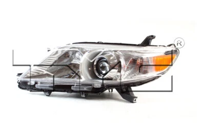 TYC Right Passenger Side Halogen Headlight for Toyota Sienna 2011-2018 Models - Image 1 of 3