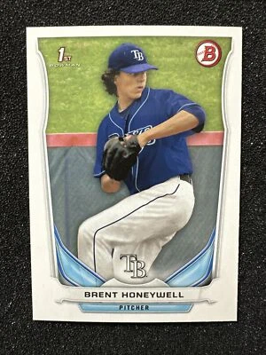 BRENT HONEYWELL #DP77 2014 Bowman Selecciones de draft Papel Novato/Prospecto CANTIDAD Foto 1 de 2