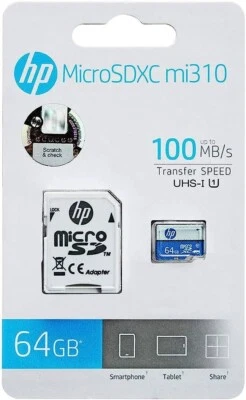 HP MicroSDXC mi310|Fast Shipping✅️|Brand New✅️ - Image 1 of 4