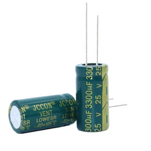 1/5/10pcs 25v3300uf Aluminum electrolytic capacitor Audio Power Adapter 13x25mm - Picture 1 of 5
