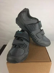 Excellent Giro Berm Women's Mountain Bike Shoes, Titanium/Dark Shadow Cover, W42 - Picture 1 of 7