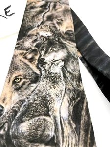 👔❤️ VESTIDO ANIMAL LOBO TRAJE CORBATA DE DISEÑADOR ENVÍO GRATUITO 👔❤️ - Imagen 1 de 5