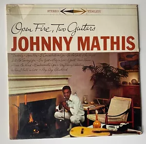 Johnny Mathis - One Fire, Two Guitars - Vinyl LP - Sealed Never Opened C-11256 - Picture 1 of 2