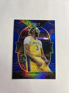 2022-23 Panini Select - Concourse Blue Prizm #17 Anthony Davis - Picture 1 of 2