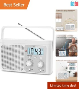 AM FM Shortwave Radio - Loud Speaker, Long Reception & Backpack Ready Design - Picture 1 of 9