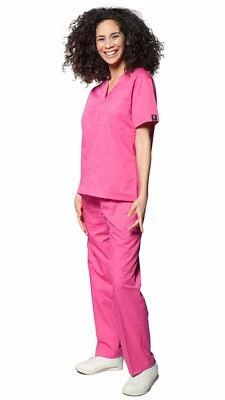 Women's Classic 7 Pocket Basic Uniform Scrubs - Image 1 of 4