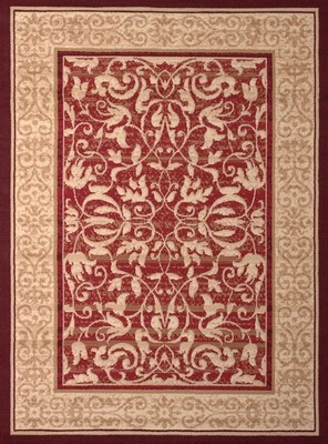 Red Traditional 2x3 Area Rug United Weavers 851-10630 - Approx 1' 11" x 3' 3" - Image 1 of 3