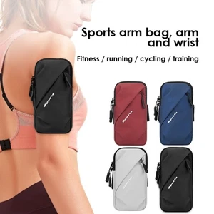 Mesh Breathable Arm Phone Bag Sports Arm Bag Mobile Phone Accessories - Picture 1 of 24
