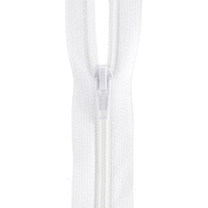 3 Pack - Coats All-Purpose Plastic Zipper 22"-White - F72 22-1 - Bild 1 von 1