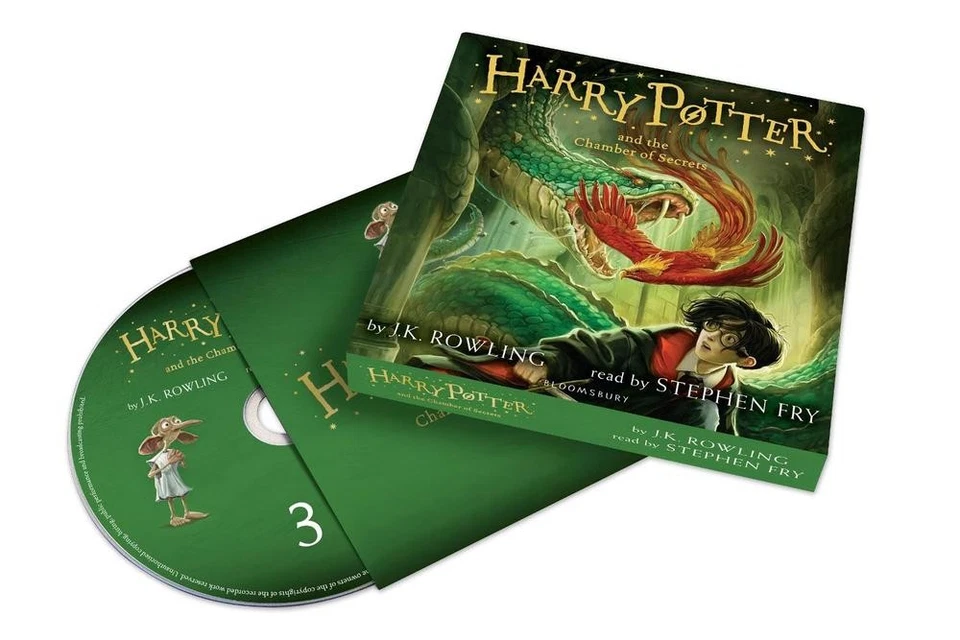 Harry Potter and the Chamber of Secrets by J.K. Rowling (English) Compact Disc B - Image 1 of 1