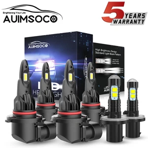 For Chevrolet Impala Sedan 2000-2005 Upgrade LED Headlight Fog Light Bulbs Kit - Picture 1 of 16