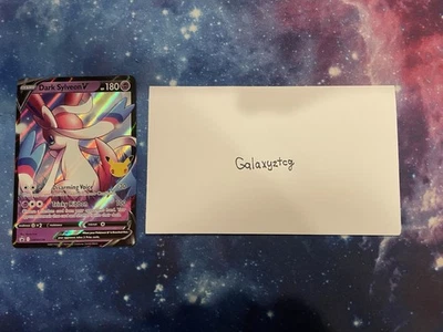 Dark Sylveon V SWSH134 SWSH: Sword & Shield Promo Cards Holo - Image 1 of 2